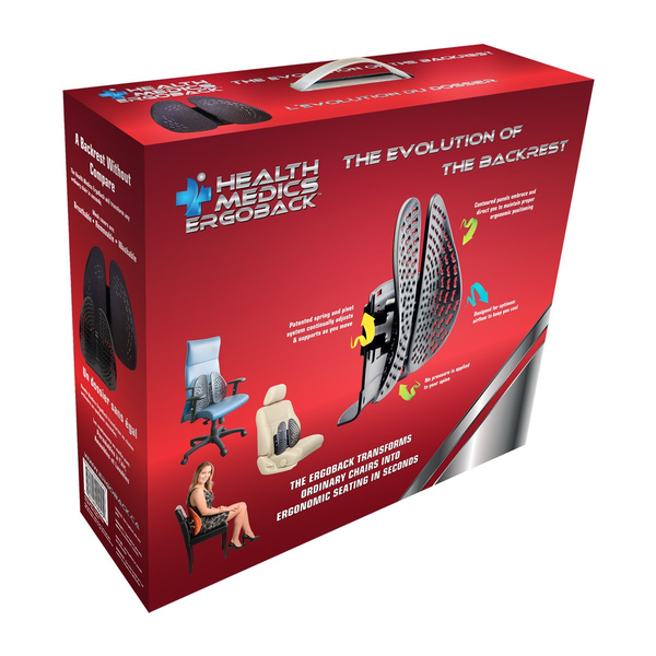 Health Medics ErgoBack Backrest - Healthcare Shops