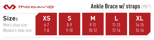 McDavid Ankle with Straps - Healthcare Shops