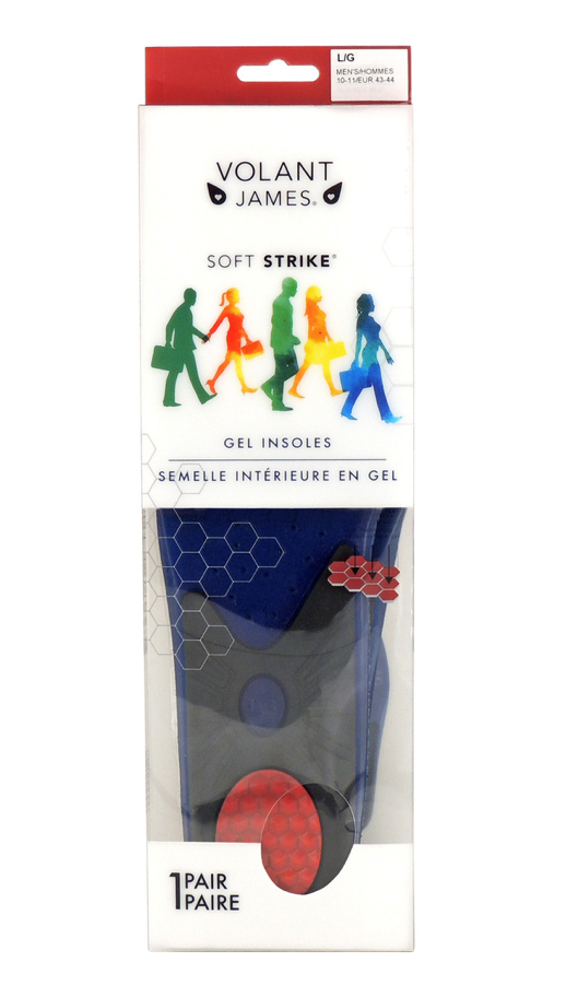 Volant James - Soft Strike® Gel insoles - Healthcare Shops