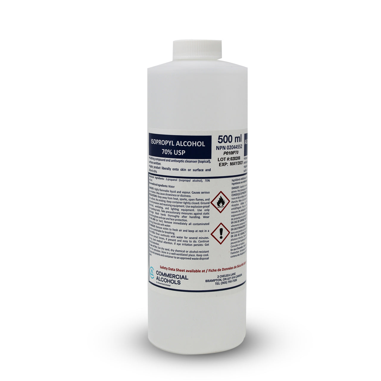 70% Isopropyl Alcohol 500ml - Healthcare Shops