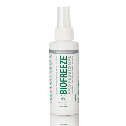 Biofreeze Professional Pain Relieving Spray - 4 OZ. - Healthcare Shops