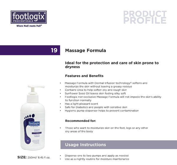 Footlogix - Massage Formula (250 ml) - Healthcare Shops