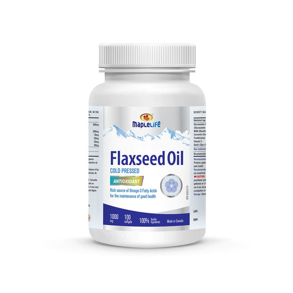 Flaxseed Oil Softgel 1000 mg - Healthcare Shops