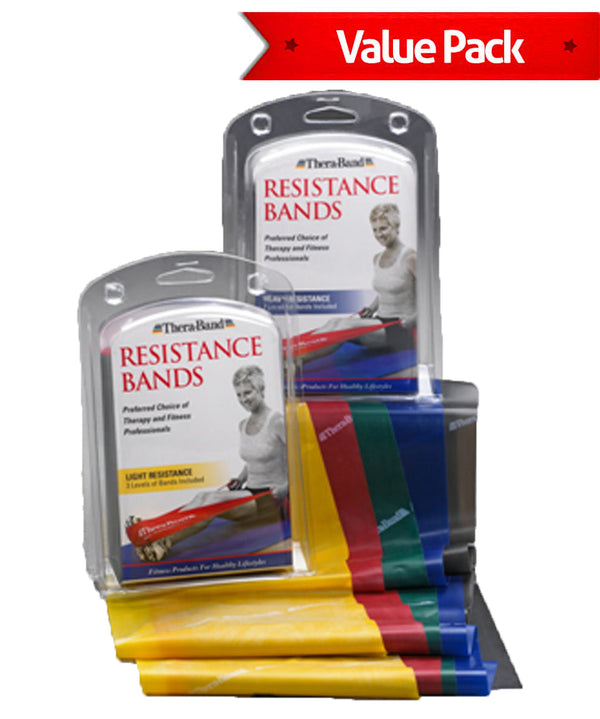 TheraBand Resistance Band - Value Pack - Healthcare Shops