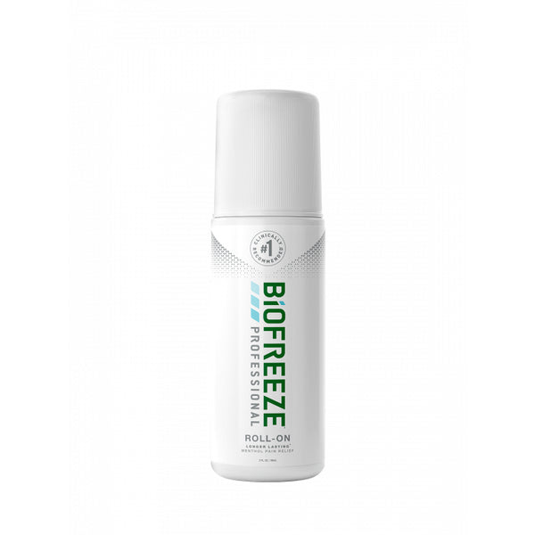 Biofreeze Professional Pain Relieving Roll-on - 3 OZ. - GREEN - Healthcare Shops