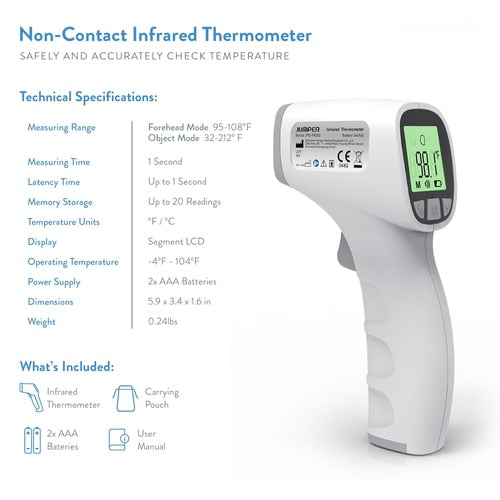 Infrared Touchless Thermometer - Healthcare Shops